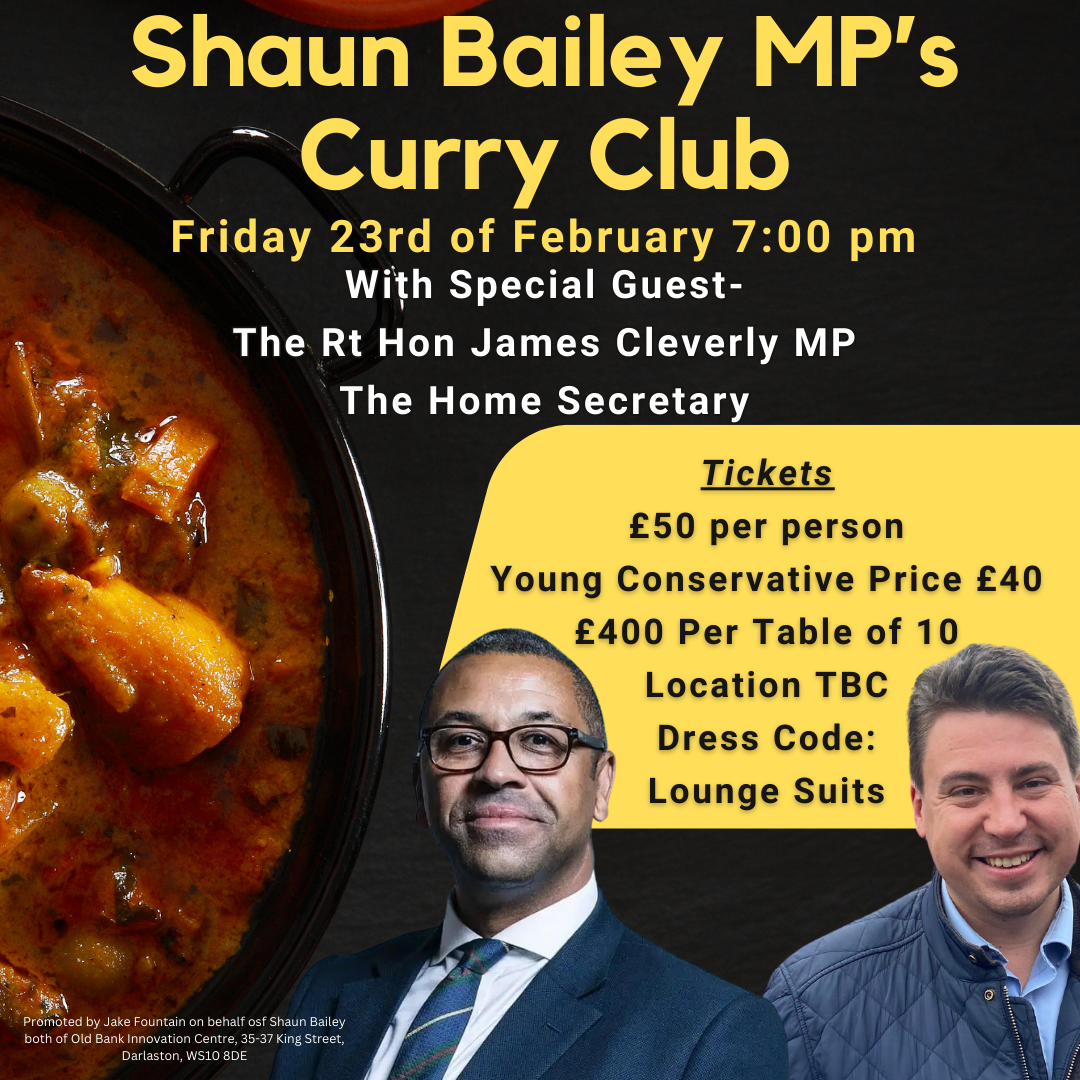 James Cleverly Curry Club